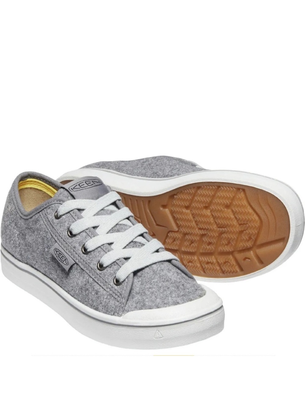 Keen Women's Elsa Lite Felt Sneaker Size 8 Grey